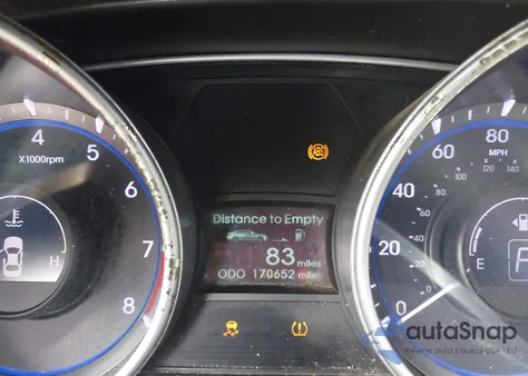 2012 Hyundai Sonata Gls Pzev из США, поврежденный, VIN 5NPEB4AC9CH444579